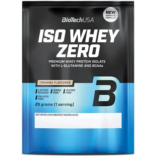 Протеїн BiotechUSA Iso Whey Zero Lactose Free Tiramisu 25 г