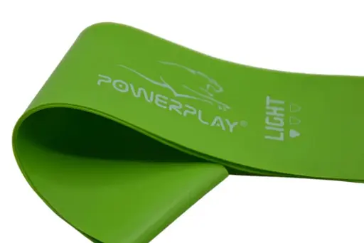 Гумка для фітнесу PowerPlay 4114 Mini Power Band Light 0.8 мм Зелена (5.5 кг) (PP_4114_Green_Light) - фото 4