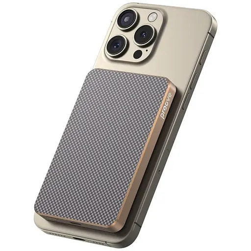 Павербанк Proove Carbon Slim Sunflare 5 000 mAh / 20 Вт (PBCS20010050) - фото 2