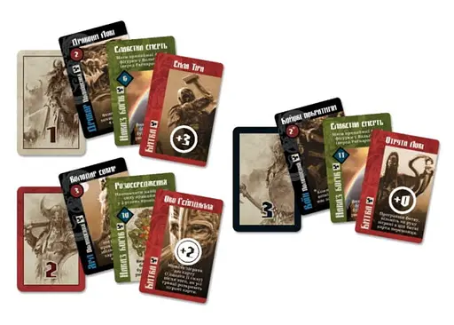 Настільна гра Geekach Games Лють крові. П'ятий гравець (Blood Rage: 5th Player Expansion) (укр.) (GKCH152BR) - фото 5