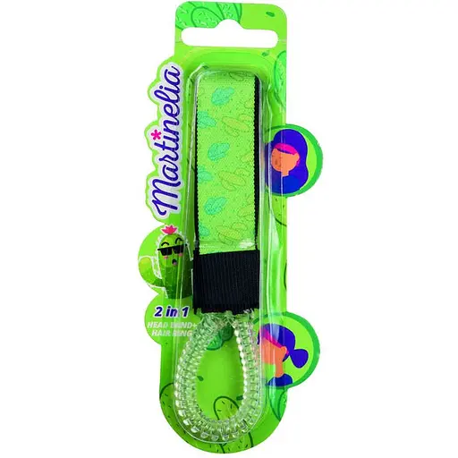 Обруч Martinelia з резинкою для волосся (3005W) - фото 6