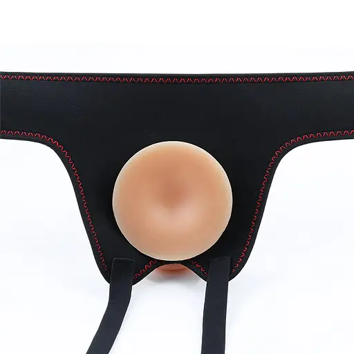 Страпон LoveToy Easy Set As Pic 20 см (телесный) - фото 11