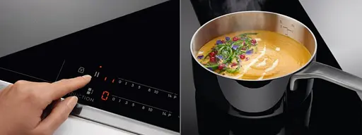 Варильна поверхня індукційна Electrolux 60 см розширена зона чорний - фото 6