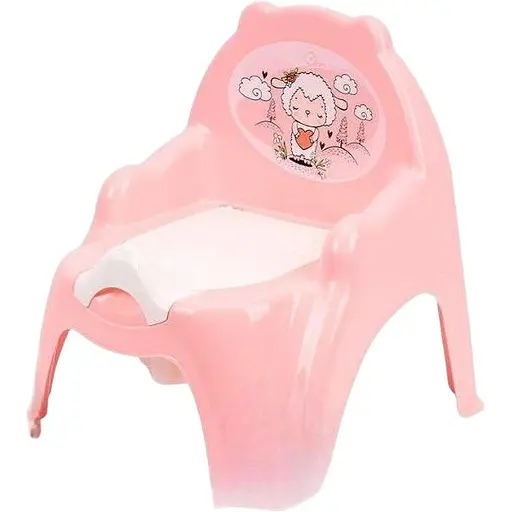 Горщик Technok Toys 1294 зі знімним внутрішнім контейнером 34.5х33.5х30 см рожевий