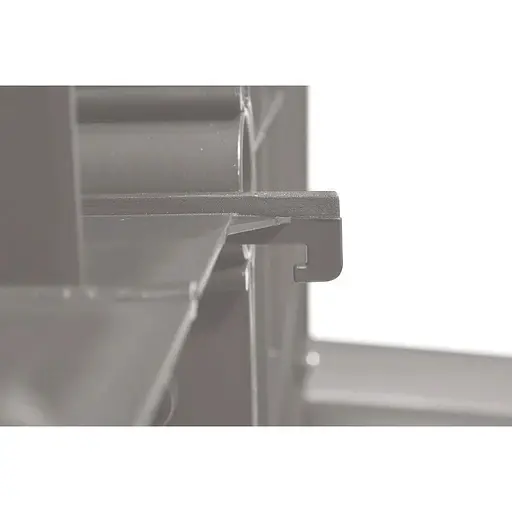 Стол для сада Bica Bergen пластиковый раздвижной серо-бежевый. - фото 9