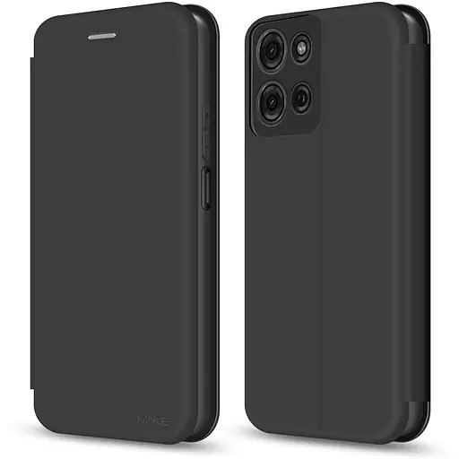 Чохол-книжка Make Motorola G75 Flip Black