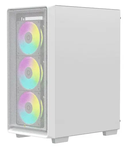 Корпус OCYPUS GAMMA C60 WH ARGB (GAMMA-C60-WHG400XX-GL) без блока питания - фото 4