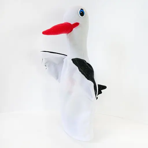 Игрушка на руку Журавль 31см
