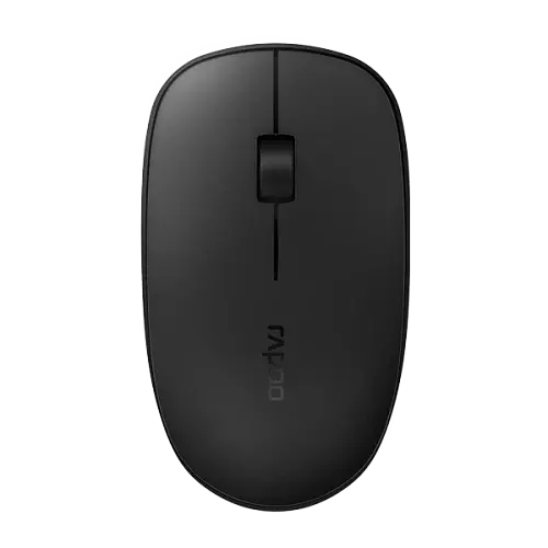 Миша бездротова Rapoo M200 Silent, Grey, Bluetooth / 2.4 GHz, оптична, 1000 dpi, 3 кнопки, 1xAA - фото 2