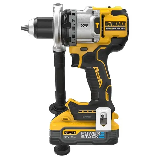 Дриль-шурупокрут акумуляторний DeWalt безщітковий ударний с АКБ та ЗП (DCD1007H2T) - фото 2