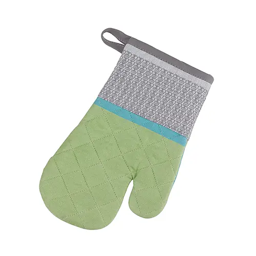 Прихватка-перчатка KELA Carla Mini-Ecken 28х18 см, зеленая (12273)