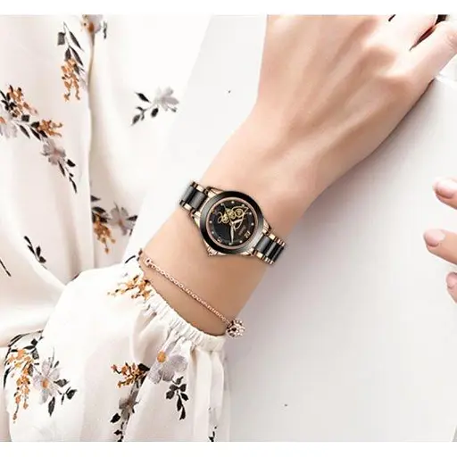 Жіночий наручний годинник Sunkta Absolut (Чорний) - фото 9