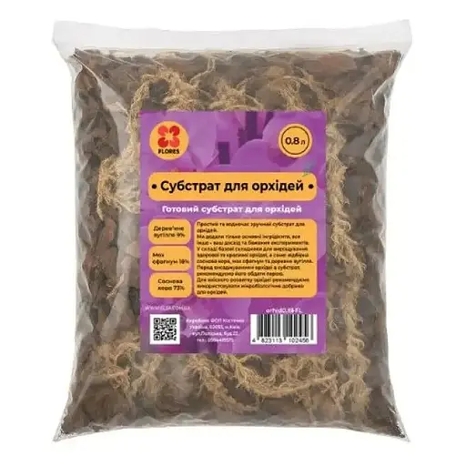 Субстрат TM Flores для орхидеи 0.8 л (orhid0.8l-FL)