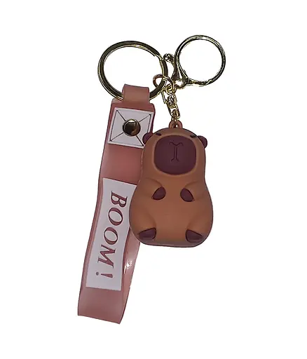 Брелок C 69951 Капибара BOOM! (6900067699510) Коричневый - фото 1