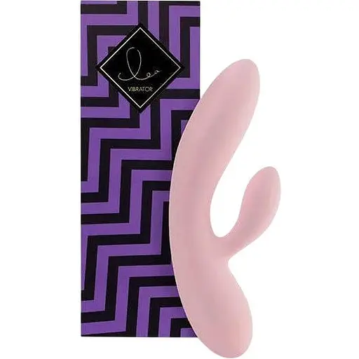 Вібратор-кролик FeelzToys Lea 20.2 см світло-рожевий