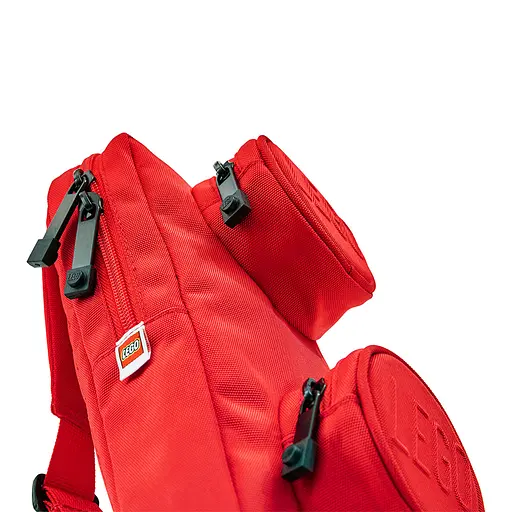 Бананка LEGO Brick 1x2 червона (20207B-0021) - фото 6