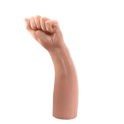 Рука для фістингу Lovetoy Bitch Fist 31 см тілесний - фото 5
