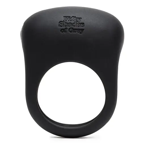 Виброкольцо Fifty Shades of Grey Sensation Vibrating Love Ring 6.5 см черный - фото 6