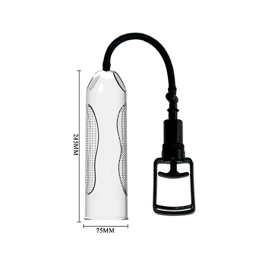 Помпа для пеніса Penis Enlargement System 24.5 см (прозорий) - фото 10