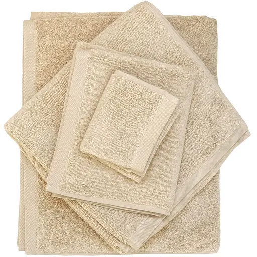 Полотенце МВМ My Home Нежность 70x140 см бежевое (BT-11 L BEIGE) - фото 7