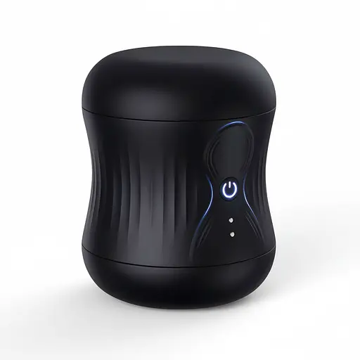 Автоматичний двосторонній мастурбатор Jaffen з 10 режимами Чорний K000714 - фото 1