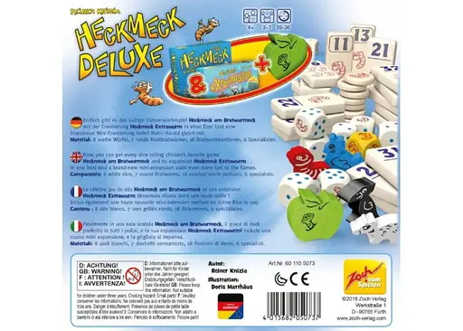 Настільна гра Zoch Хекмек Делюкс (Heckmeck Deluxe) (англ.) (601105073) - фото 2