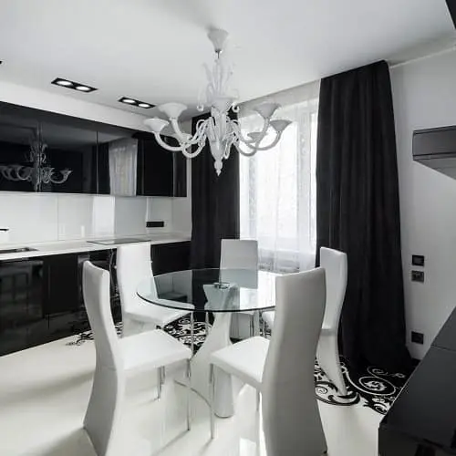 Подвійний вбудований світильник у чорному корпусі | Line F | Арт. DL6142 чорний - фото 2