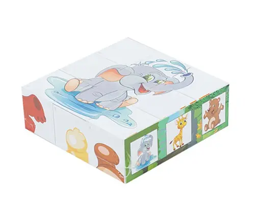 Кубики Смешные животные Бамсик, 21