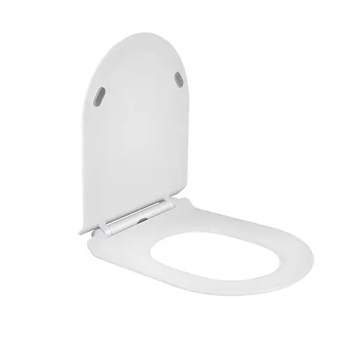 Сиденье для унитаза Qtap Presto с микролифтом Slim QT26991217AW, Белый - фото 2