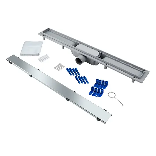 Душевой канал Qtap Dry Tile304-700 с сухим затвором под плитку 700 мм QTDRYTILE304700 - фото 6