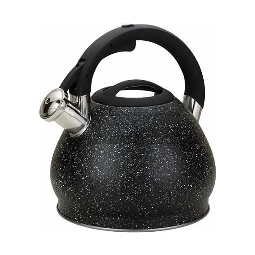 Чайник со свистком Edenberg EB-1976 с мраморным покрытием 3,5л черный
