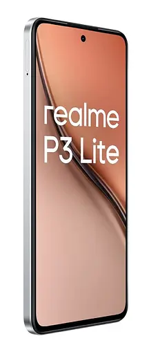 Смартфон realme P3 Lite 4/128GB White с большим экраном для фото и видео - фото 3