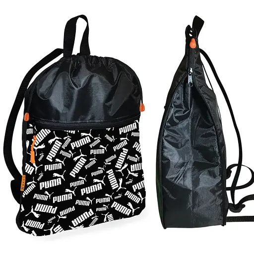 Рюкзак-мешок для школы Пума  детская сумка для обуви и спортивной одежды (01537)