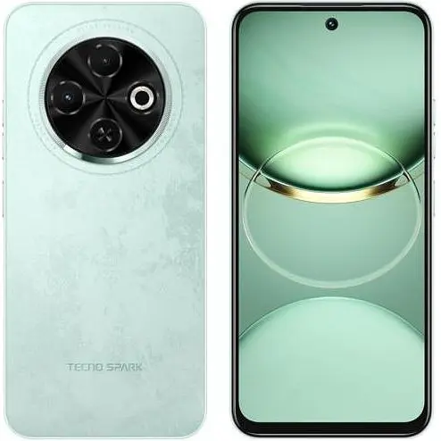 Смартфон Tecno Spark 30C KL5n 6/128GB Magic Skeen Green 4894947051814 - фото 4