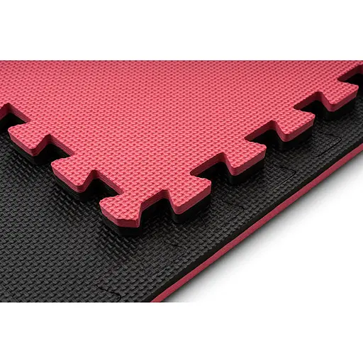 Мат-пазл Hop-Sport EVA 2см HS-A020PM - 4 частей красно-черный - фото 7