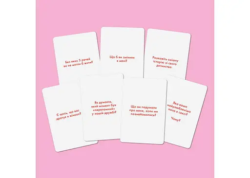 Настольная игра Оrner Разговорная игра Расскажи мне все! Girls edition (укр.) (1928) - фото 6