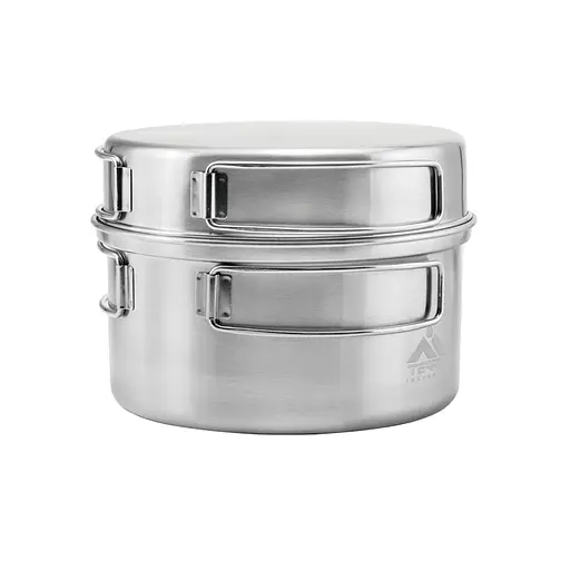 Набор посуды Terra Incognita Pot Pan Set S из нержавеющей стали (TI-PotPanS) - фото 2