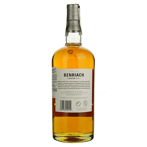 Віскі BenRiach Quarter Cask Classic 46% 1 л у подарунковій упаковці - фото 5