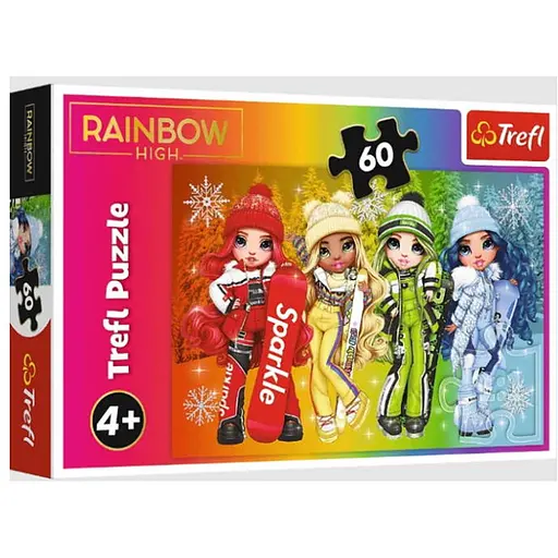 Пазл Trefl Радісні ляльки Подруги 60 ел. (17380) - фото 1