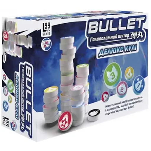 Настольная игра Games 7 Days Bullet. Делюкс пули (укр.) (BS002UA) - фото 1