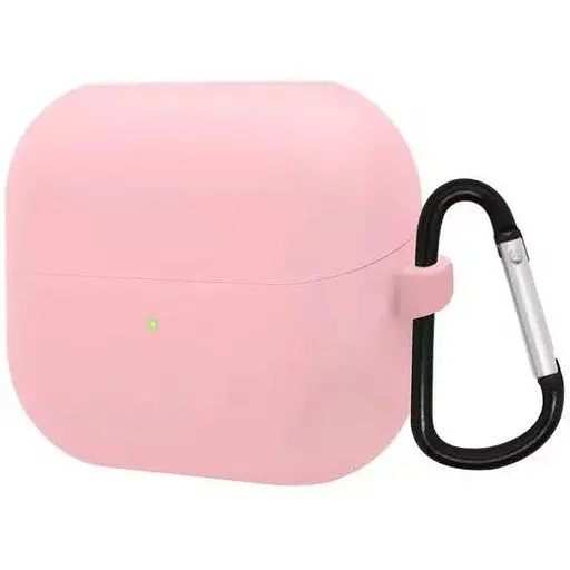 Чохол-накладка DK для Samsung Galaxy Buds 3/3 Pro (R530/R630) | Silicone Candy Friendly карабін (pink)