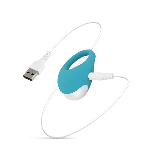 Ерекційне кільце Cala Azul Jose Vibrating Cockring - фото 6