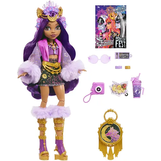 Лялька Monster High Монстро-фестиваль Клодін (HXH80) - фото 4