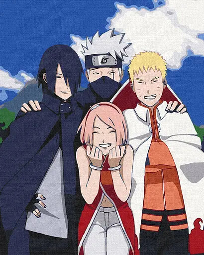 Картина за номерами. Art Craft "Команда 7" 40 * 50 см 10223-AC