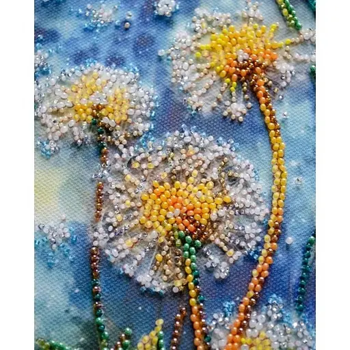 Набір для вишивання бісером "Подаруй вітру свою мрію" AB-931 на натуральному холсті - фото 3