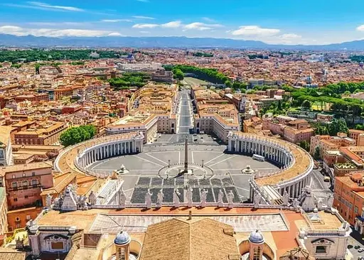 Пазл Castorland puzzle Вид з Ватикану, Рим, Італія, 500 ел. (B-53964) - фото 2