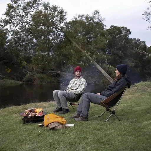 Туристическое складное кресло Naturehike YL 10 Large Moon Chair (Зеленое) - фото 3