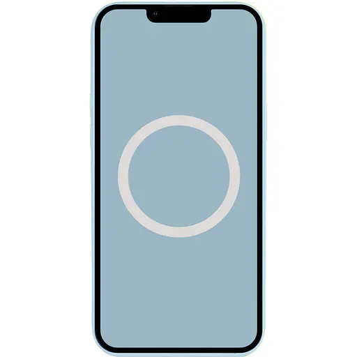 Чохол Epik Silicone case AAA with Magsafe and Animation для Apple iPhone 13, 6.1 Блакитний/Blue Fog - фото 3