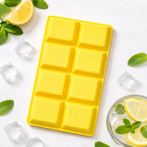 Форма для льда силиконовая Bar House на восемь крупных кубиков льда 5×5 см 88314 - фото 4