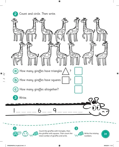 Learning Stars Level 2 Maths Book - фото 5